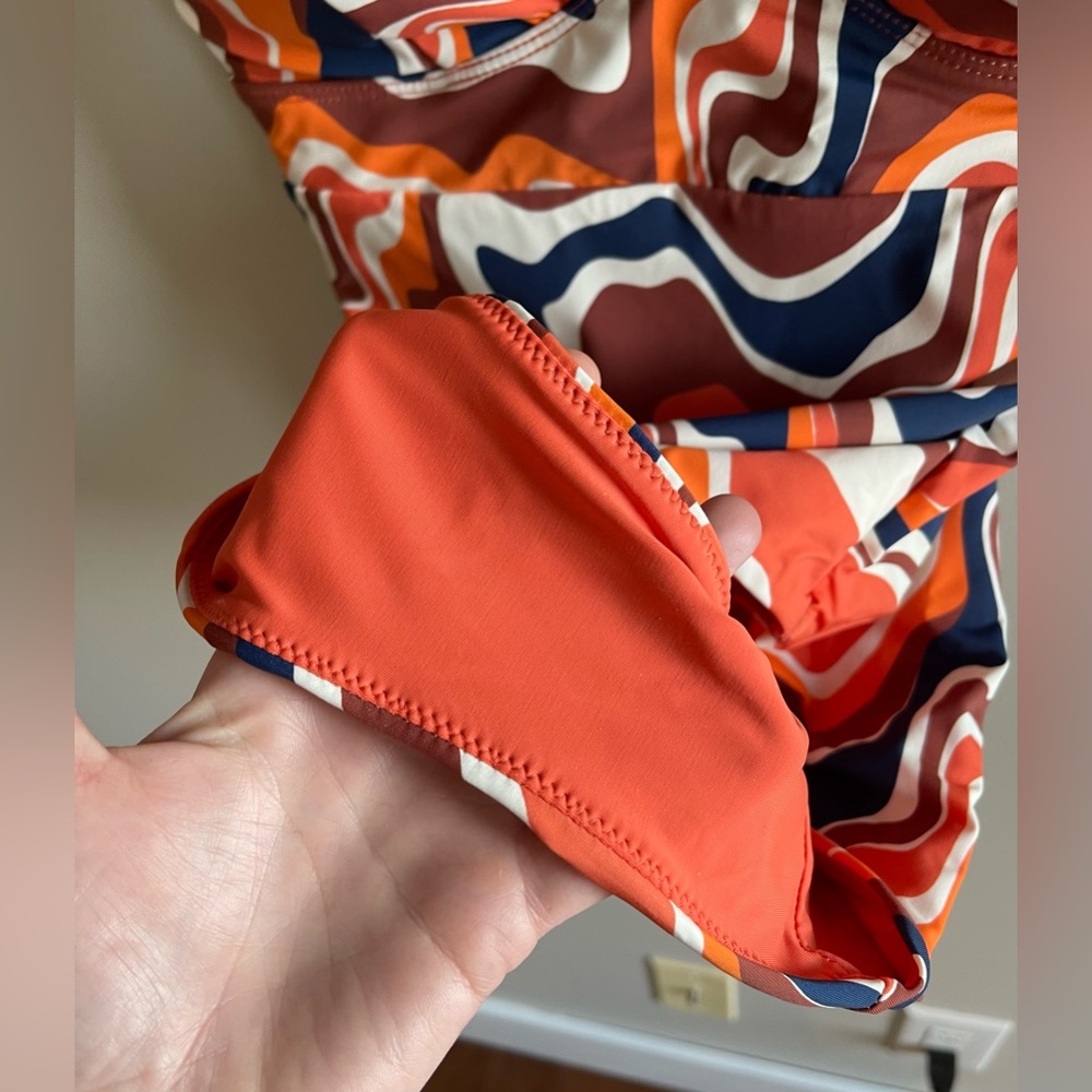Knix Vibrant Swirl One-Piece Swimsuit - Picture 4 of 4